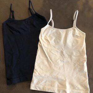 Set of 2 Jockey brand compression camis